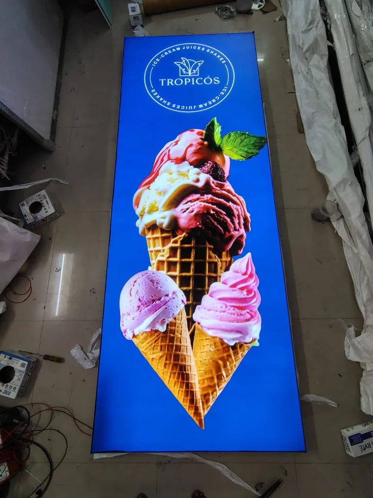 Lenovo – Choose Smart, Fabric Light Boxes installed for a tech client in Pune