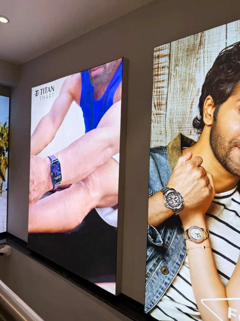 New Fabric Installation 6, Fabric Light Boxes installed for a retail client in Pune