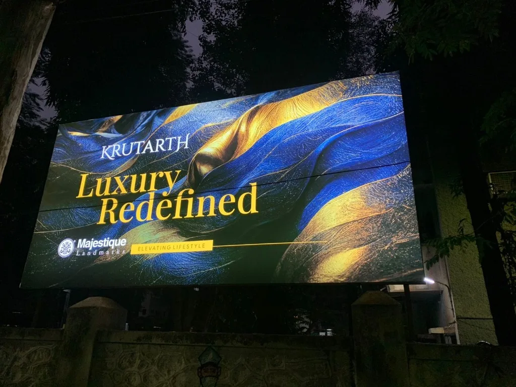 Royal Elite Display, Fabric Light Boxes installed for a real estate client in Pune